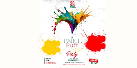 Puff Paint and Sip hosted by Iridian Gardens