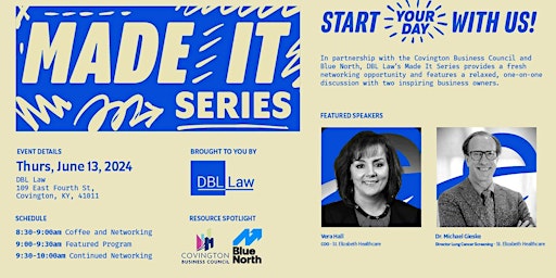 DBL Law's Made It Series primary image