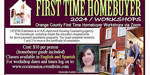 First Time Homebuyer Workshop 05/30 - 1 Day SPANISH primary image