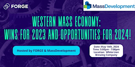 Primaire afbeelding van Western Mass Economy: Wins for 2023 and Opportunities for 2024!