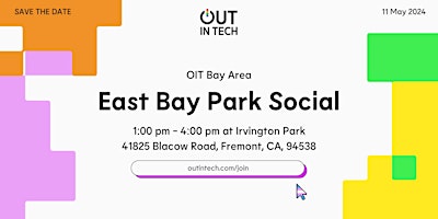 Imagen principal de Out in Tech SF Bay Area | East Bay Park Social