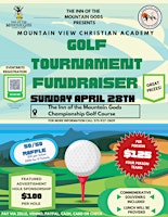 Primaire afbeelding van Mountain View Christian Academy Golf Tournament Fundraiser