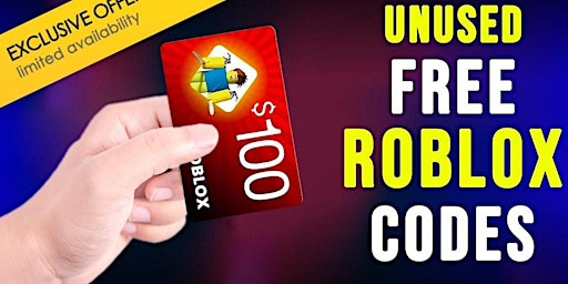 Primaire afbeelding van 【Roblox Gift Card Codes 【Converted Code To 10K Robux】