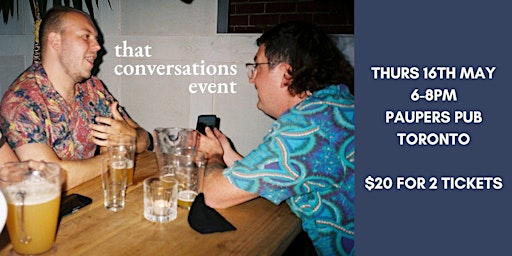 Immagine principale di that conversations event Toronto #2 