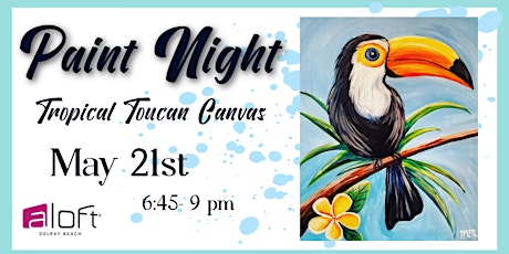 Tropical Toucan Paint Night