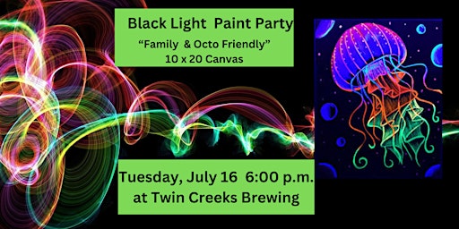 Black Light Paint Party primary image