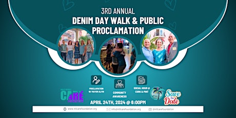 3rd Annual Denim Day Walk & Public Proclamation
