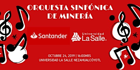 Imagen principal de Concierto Orquesta Sinfónica de Minería La Salle Nezahualcóyotl