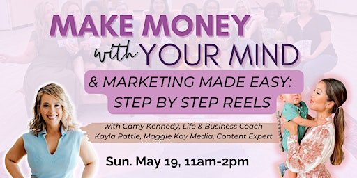 Making Money With Your Mind and Marketing Made Easy: Reels primary image