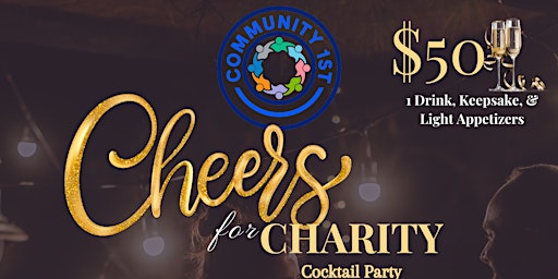 Imagem principal de Cheers for Charity Cocktail Party