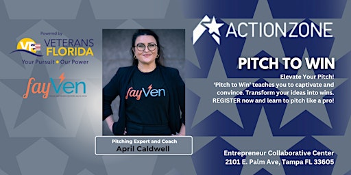 Image principale de "Pitch to Win" Workshop with April Caldwell
