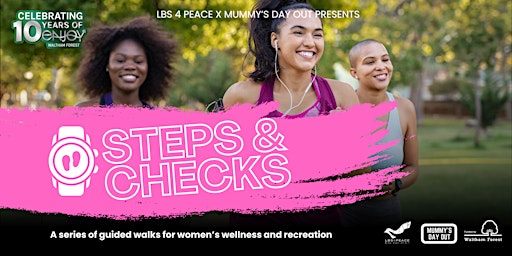 Imagem principal do evento Steps & Checks Wellness Walks