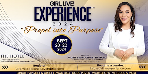 Imagem principal do evento Girl, Live! Experience 2024
