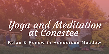 Yoga and Meditation at Conestee Nature Preserve - 5/25