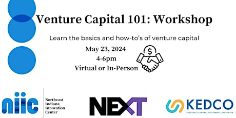 Workshop: Venture Capital 101 primary image