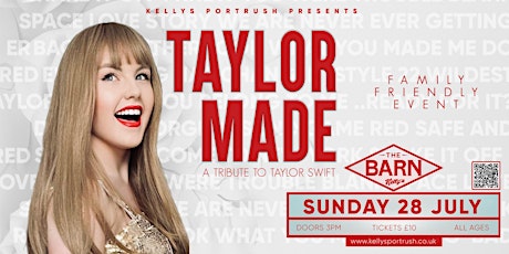 Taylor Made - A Tribute To Taylor Swift live at The Barn - Family Friendly