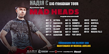 Вадим Красноокий (MAD HEADS) | Port Dover -  Jun 1 | BIG CANADIAN TOUR