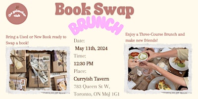 Imagen principal de Book Swap Brunch in Toronto