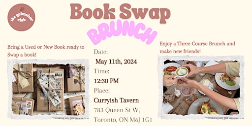 Imagem principal de Book Swap Brunch in Toronto