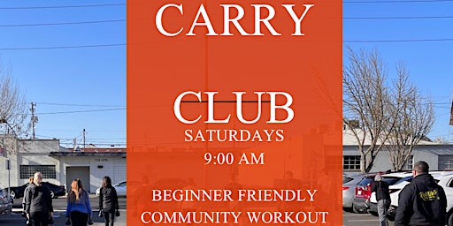 Carry Club - Community Movement Session primary image