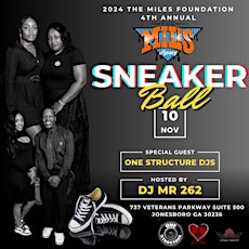 The Miles Foundation all black 4th Annual Sneaker Ball - Network Summit