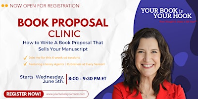 Book Proposal Clinic:  Write a Book Proposal That Sells Your Manuscript primary image
