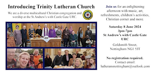 Imagem principal do evento Introducing Trinity Lutheran Church