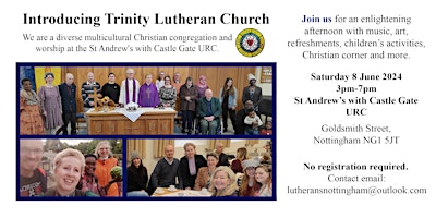 Image principale de Introducing Trinity Lutheran Church