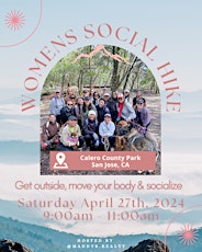 Women's Social Hike: Los Cerritos Trail, San Jose 4.27.24