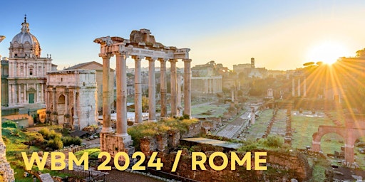Imagem principal do evento WBM 2024 / Rome International Business Research Conference