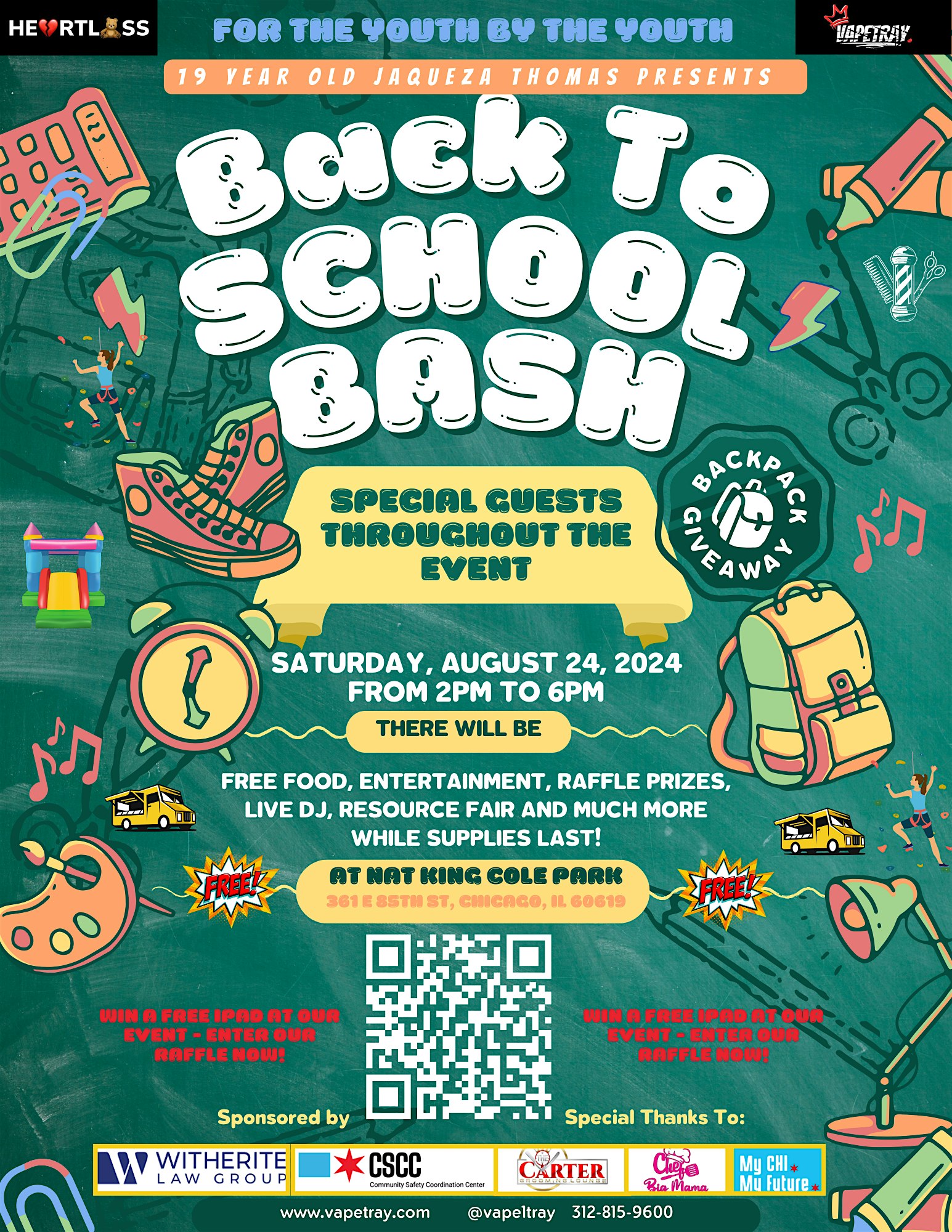2024 Second Annual Back To School Bash