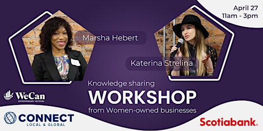 Immagine principale di Woman to Woman: Empowering Your Business - Knowledge Sharing Workshop 