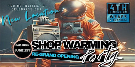 4th Dimension Wraps and Graphics Shop Warming Party