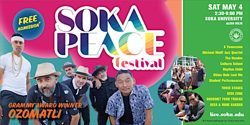 Imagem principal do evento Soka Peace Festival