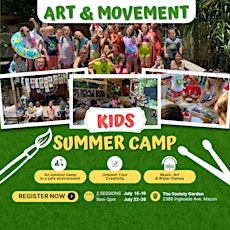 Art & Movement Kids Summer Camp @The Garden