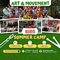 Primaire afbeelding van Art & Movement Kids Summer Camp @The Garden