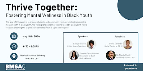 Thrive Together: Fostering Mental Wellness in Black Youth