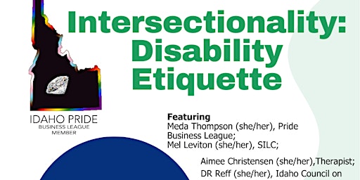Hauptbild für Intersectionality: Disability Etiquette