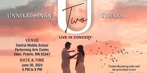 Unnikrishnan and Uthara Live in Concert primary image