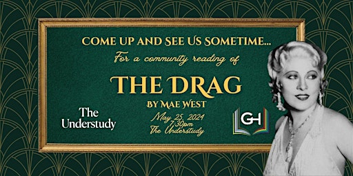 Imagem principal do evento THE DRAG by Mae West presented by Gerber Hart Library