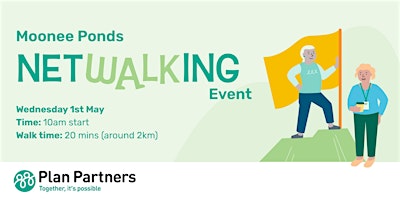 Imagem principal do evento Plan Partners - Netwalking  Event Moonee Ponds