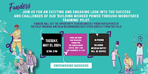 Image principale de Empowering Workers Funder Briefing