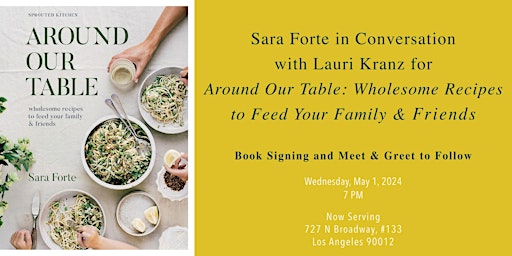 Sara Forte in Conversation for Around Our Table primary image