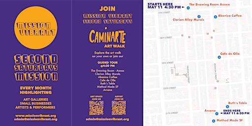 Caminarte by Mission Vibrant | Second Saturdays primary image