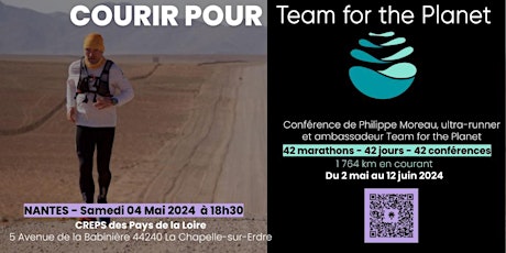 Courir pour Team For The Planet - Nantes