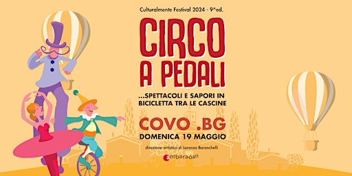 Primaire afbeelding van CIRCO A PEDALI: spettacoli e sapori in bicicletta tra le cascine