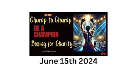 Chump to Champ in Support STAND Against Sexual Assault June 15th 2024