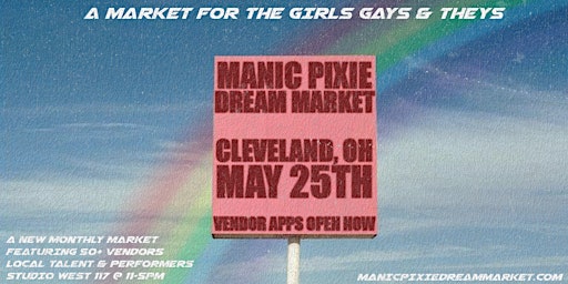 Imagem principal do evento Manic Pixie Dream Market - Flea Market 4 the Girls, Gays, and Theys
