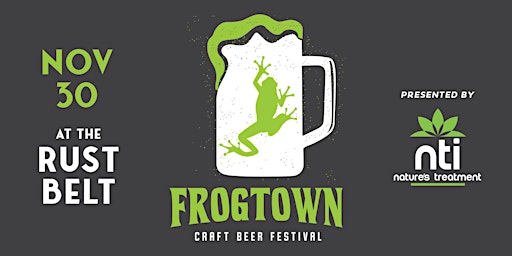 Image principale de Frogtown Craft Beer Festival