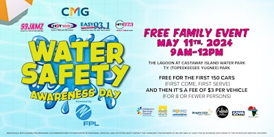 Imagen principal de Pre-Register for Water Safety Family Fun Day!